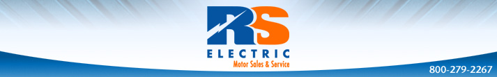 RS Electric Motors - Motor Sales & Service 800-279-2267