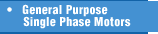 General Purpose Single Phase Motors